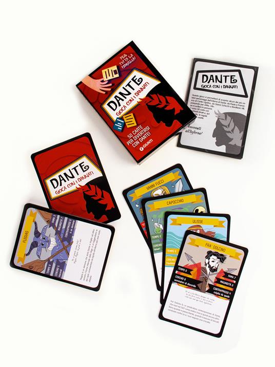 Dante. Gioca con i dannati. Con 50 Carte - Beniamino Sidoti - 8