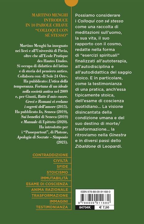 Colloquio con se stesso. Ediz. integrale - Marco Aurelio - 2