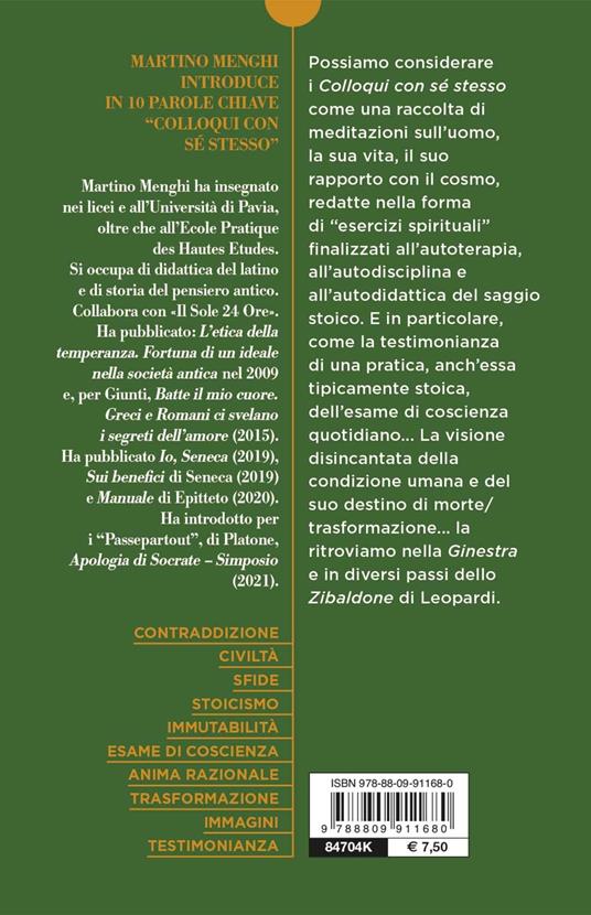 Colloquio con se stesso. Ediz. integrale - Marco Aurelio - 2
