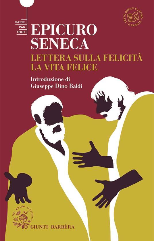 Lettera sulla felicità-La vita felice - Lucio Anneo Seneca,Epicuro - copertina