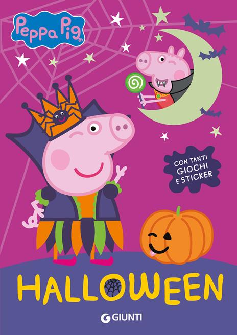 Halloween. Peppa Pig. Con adesivi. Ediz. a colori - Giulia Del Col - copertina