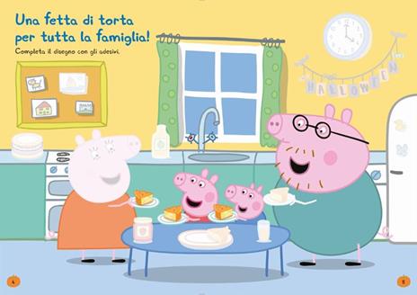 Halloween. Peppa Pig. Con adesivi. Ediz. a colori - Giulia Del Col - 4