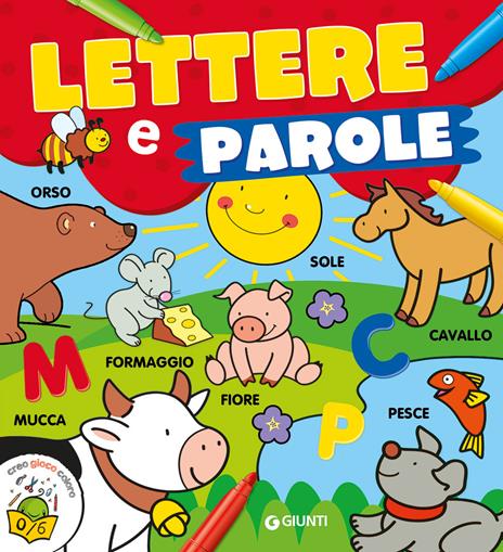 Lettere e parole. Ediz. a colori - copertina