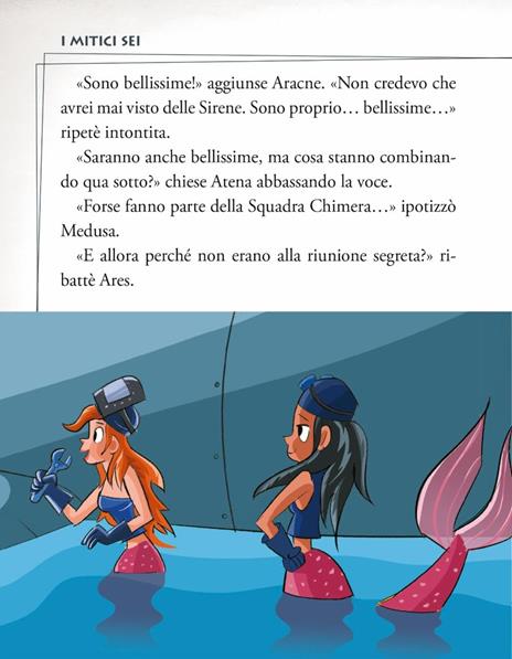 Il segreto delle sirene. I mitici sei - Simone Frasca,Sara Marconi - 5