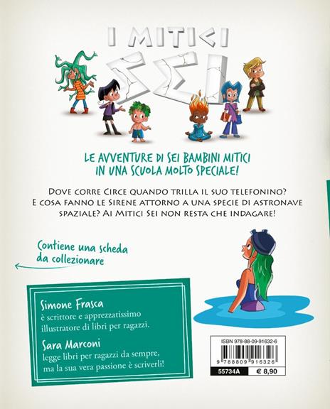 Il segreto delle sirene. I mitici sei - Simone Frasca,Sara Marconi - 7