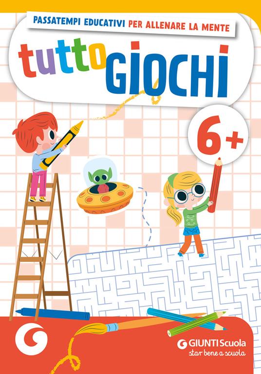 Tuttogiochi. 6 anni. Ediz. a colori - copertina