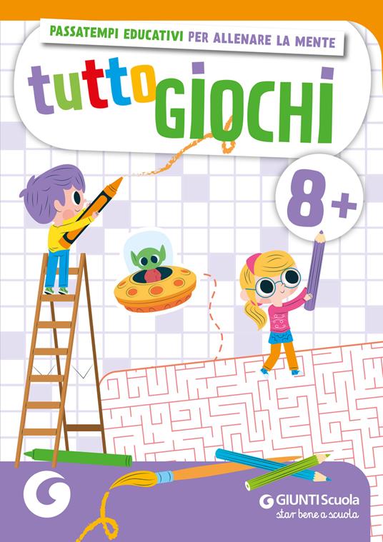 Tuttogiochi. 8 anni. Ediz. a colori - copertina