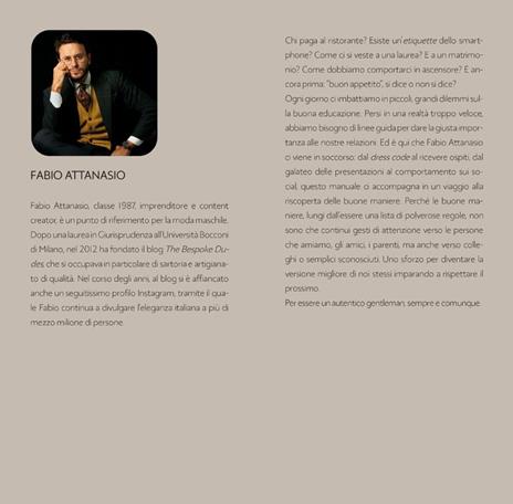 Vita da gentleman. Manuale del buon vivere per l’uomo contemporaneo - Fabio Attanasio - 2