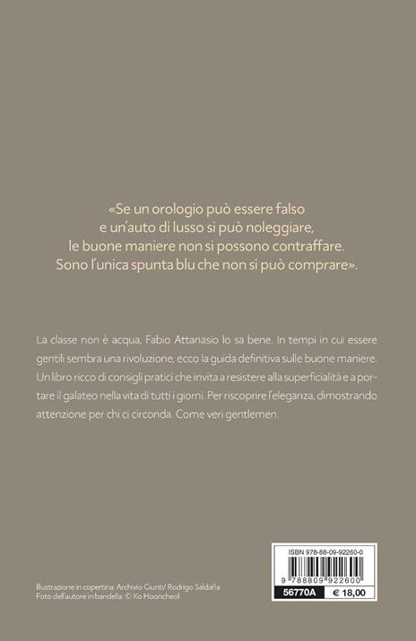 Vita da gentleman. Manuale del buon vivere per l’uomo contemporaneo - Fabio Attanasio - 3