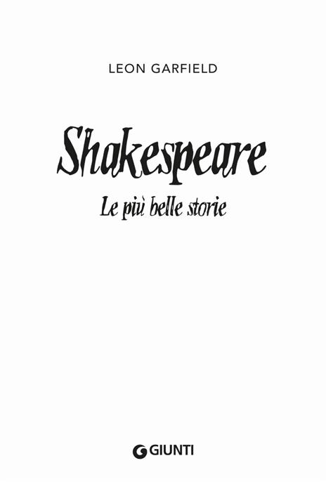Shakespeare. Le più belle storie - Leon Garfield - 3