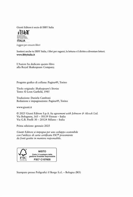Shakespeare. Le più belle storie - Leon Garfield - 4