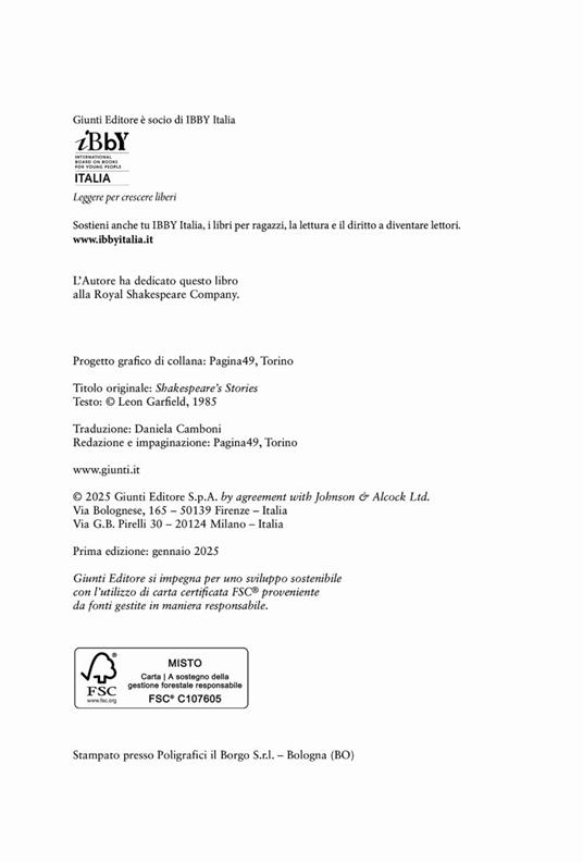 Shakespeare. Le più belle storie - Leon Garfield - 4