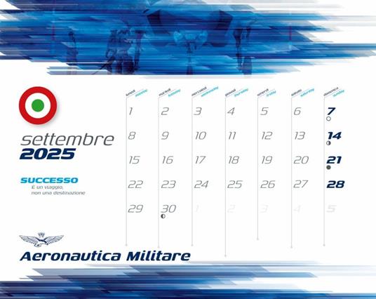 Calendario da muro Aeronautica 2025 - 3