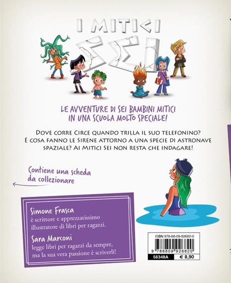 Il mistero di Licaone. I mitici sei - Simone Frasca,Sara Marconi - 9