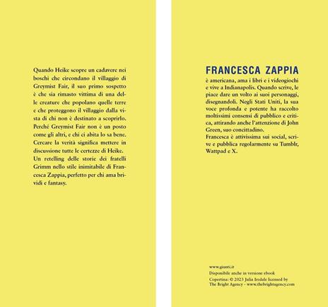 Greymist Fair. Ediz. italiana - Francesca Zappia - 2