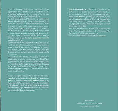 La carne e la memoria - Agostino Loriga - 3