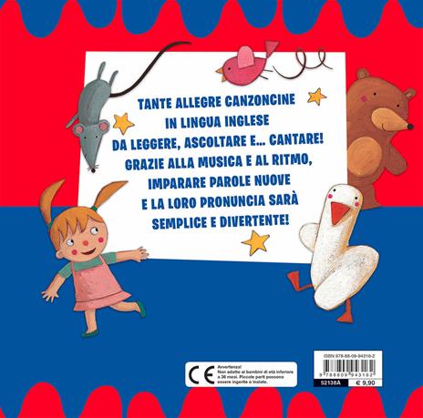 Canzoncine in inglese. Ediz. a colori. Con CD Audio - Gabriella Ballarin - 2