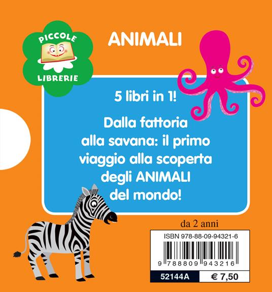 Animali. Ediz. illustrata - Paolo Turini - 2