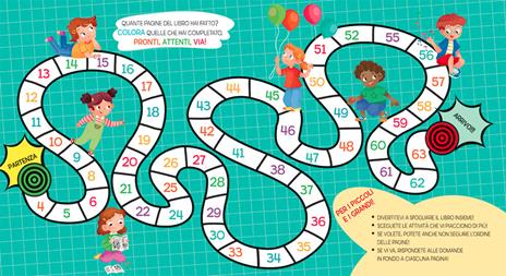 Giochi con lettere e numeri. Superquadernini. Ediz. a colori - Nicoletta Baldini,Valentina Cammilli - 4