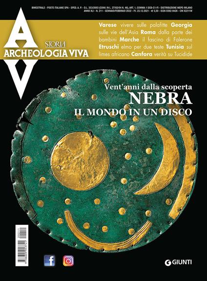 Archeologia viva (2022). Vol. 211 - copertina