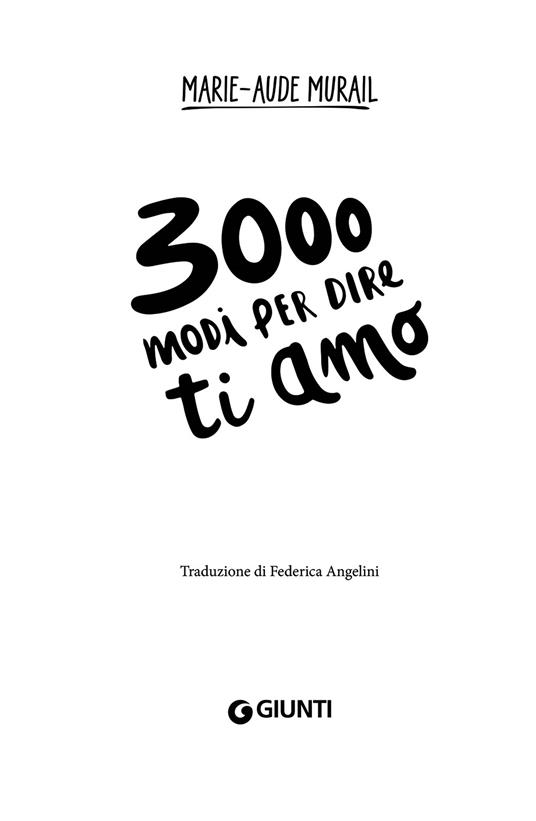 3000 modi per dire ti amo - Marie-Aude Murail - 4