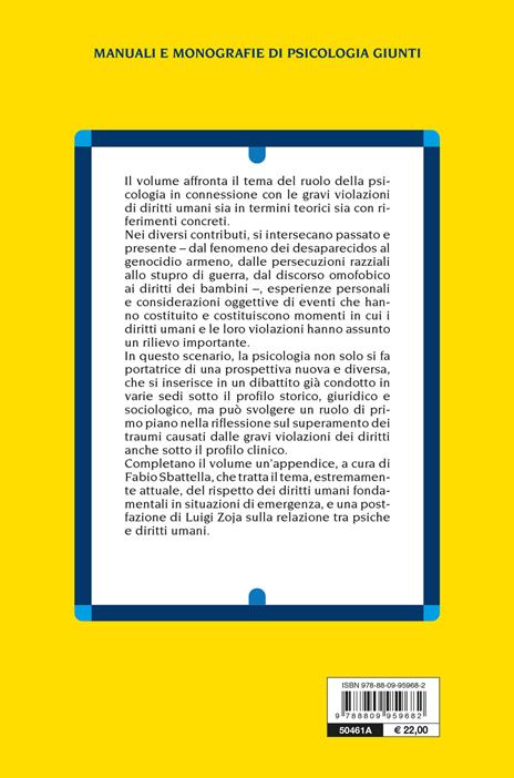 Diritti umani e intervento psicologico - Pietro Barbetta,Gabriella Scaduto - 3