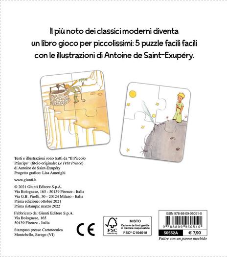 Il Piccolo Principe. Libro puzzle. Ediz. a colori - Antoine de Saint-Exupéry - 2