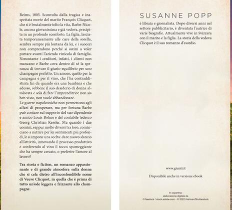 Madame Clicquot e il gusto dello champagne - Susanne Popp - 2