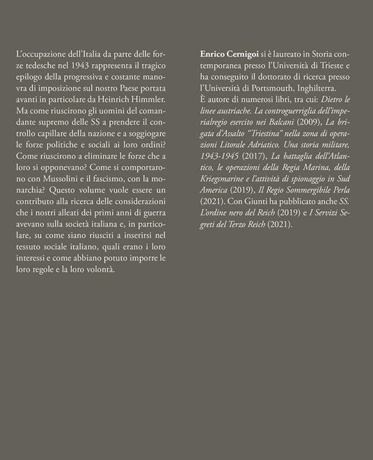 Le SS in Italia. Una lunga scia di sangue e violenza - Enrico Cernigoi - 3