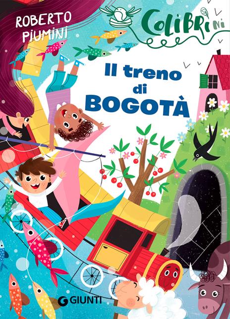Il treno di Bogotà - Roberto Piumini - copertina
