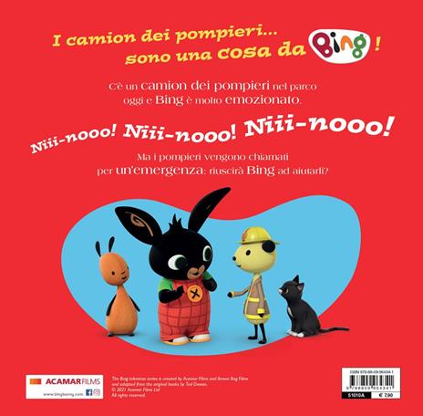 Il camion dei pompieri. Bing. Ediz. a colori - 8