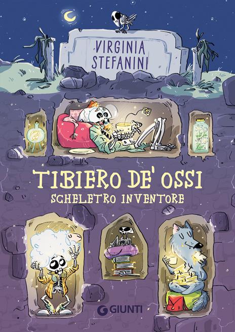 Tibiero de' Ossi scheletro inventore - Virginia Stefanini - copertina