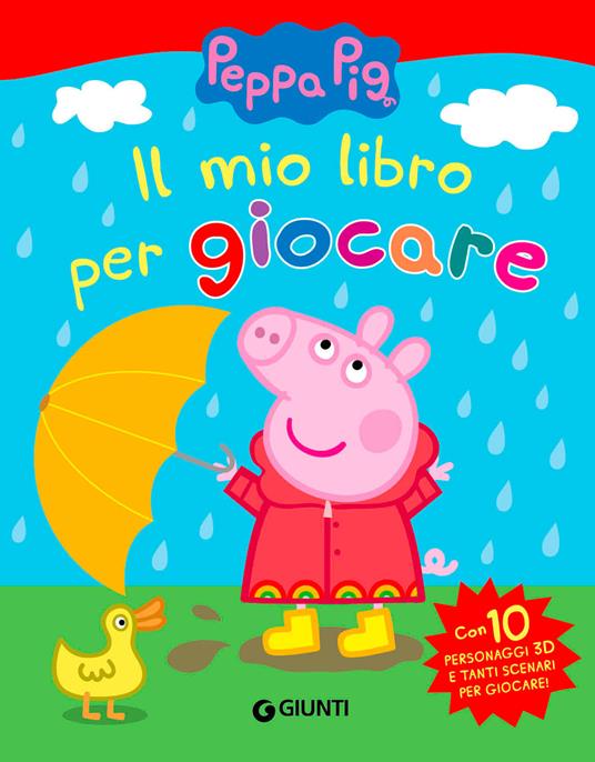 Il mio libro per giocare. Peppa Pig. Ediz. a colori. Con 10 personaggi 3D - Silvia D'Achille - copertina
