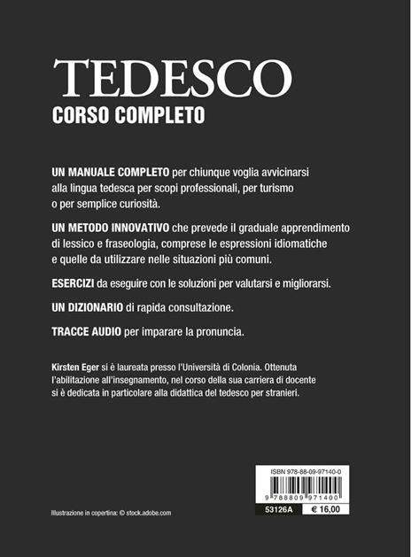Tedesco. Corso completo. Con File audio per il download - Kirsten Eger - 2