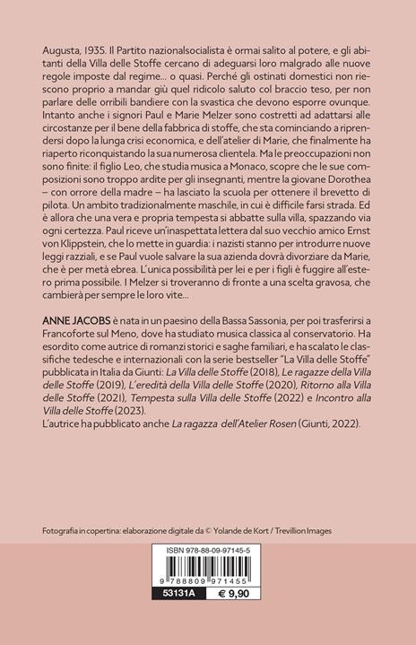 Tempesta sulla Villa delle Stoffe - Anne Jacobs - 2