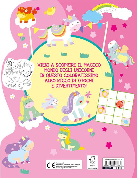 Unicorni. Gioca e colora. Ediz. a colori - 5