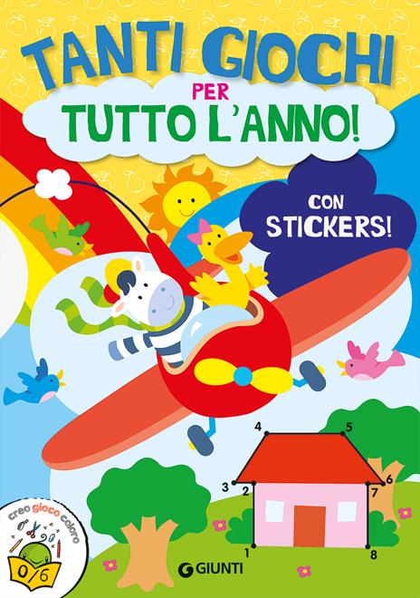 Tanti giochi per tutto l'anno. Ediz. a colori - copertina