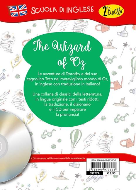 The wizard of Oz. Con CD Audio - L. Frank Baum - 2