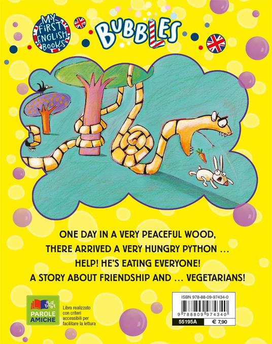 Pop them in python! Ediz. a colori. Con audiolibro - Claudia Palombi - 2