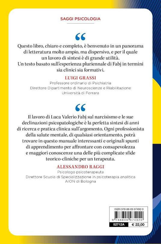 Il narcisismo patologico - Luca Valerio Fabj - 2