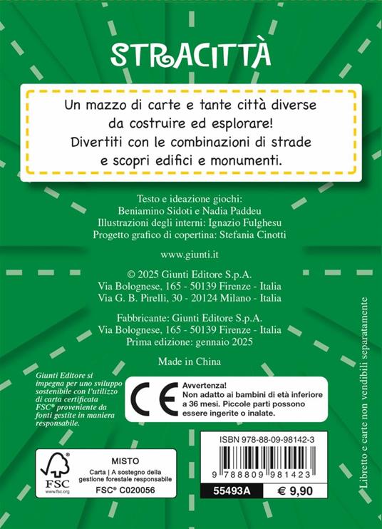 Stracittà. 50 carte per giocare con la tua città. Ediz. a colori. Con 50 Carte - Beniamino Sidoti,Nadia Paddeu - 6