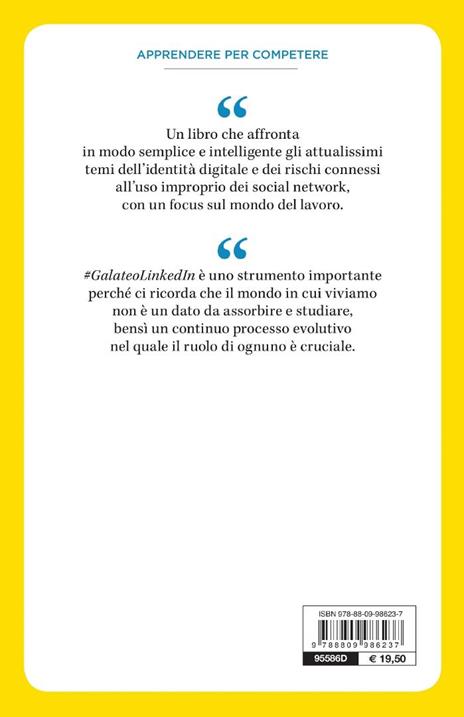 Galateo LinkedIn. Educazione civica, identità digitale e mondo del lavoro - Valentina Marini,Giada Susca - 4