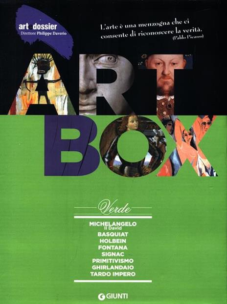 Dossier d'art. Box verde: Michelangelo. Il David-Basquiat-Holbein-Fontana-Signac-Primitivismo-Ghirlandaio-Tardo impero. Ediz. illustrata - 3