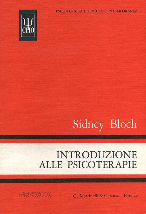 Introduzione alle psicoterapie - copertina