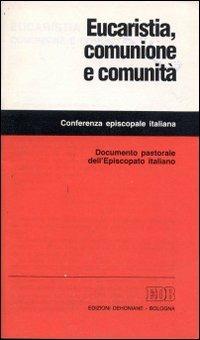 Eucaristia, comunione e comunità - copertina