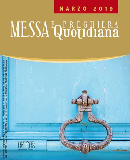 Messa e preghiera quotidiana (2019). Vol. 3: Marzo - copertina
