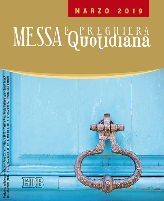Messa e preghiera quotidiana (2019). Vol. 3: Marzo - copertina