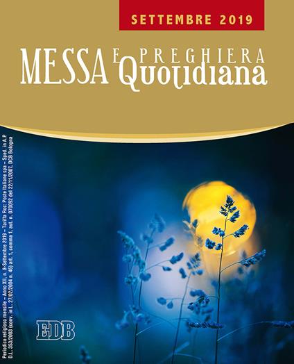 Messa e preghiera quotidiana (2019). Vol. 8: Settembre - copertina