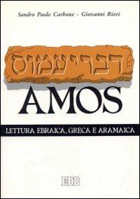Il libro di Amos. Lettura ebraica, greca e aramaica - Sandro P. Carbone,Giovanni Rizzi - copertina