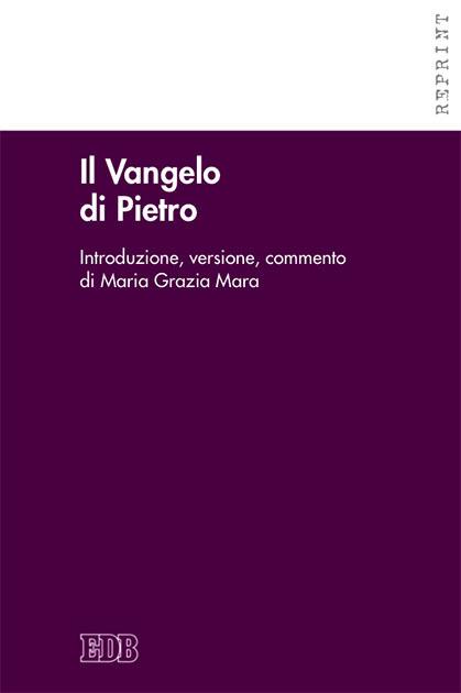 Il Vangelo di Pietro. Introduzione, versione, commento - copertina